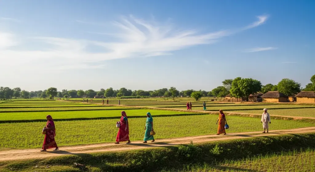 India urban vs rural lifestyle data comparison chart